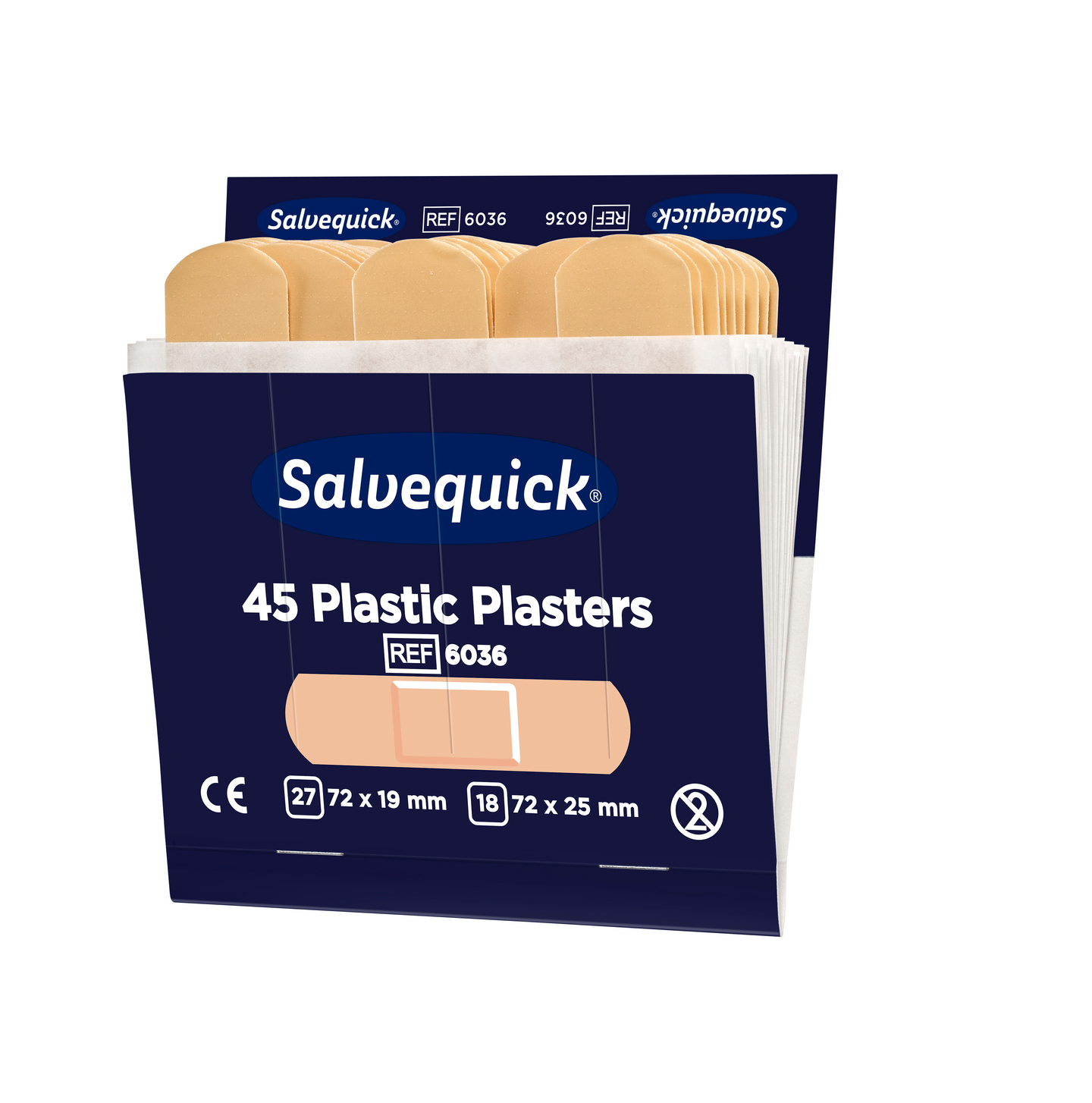 PLÅSTER PLASTSALVE 6036 6X45ST