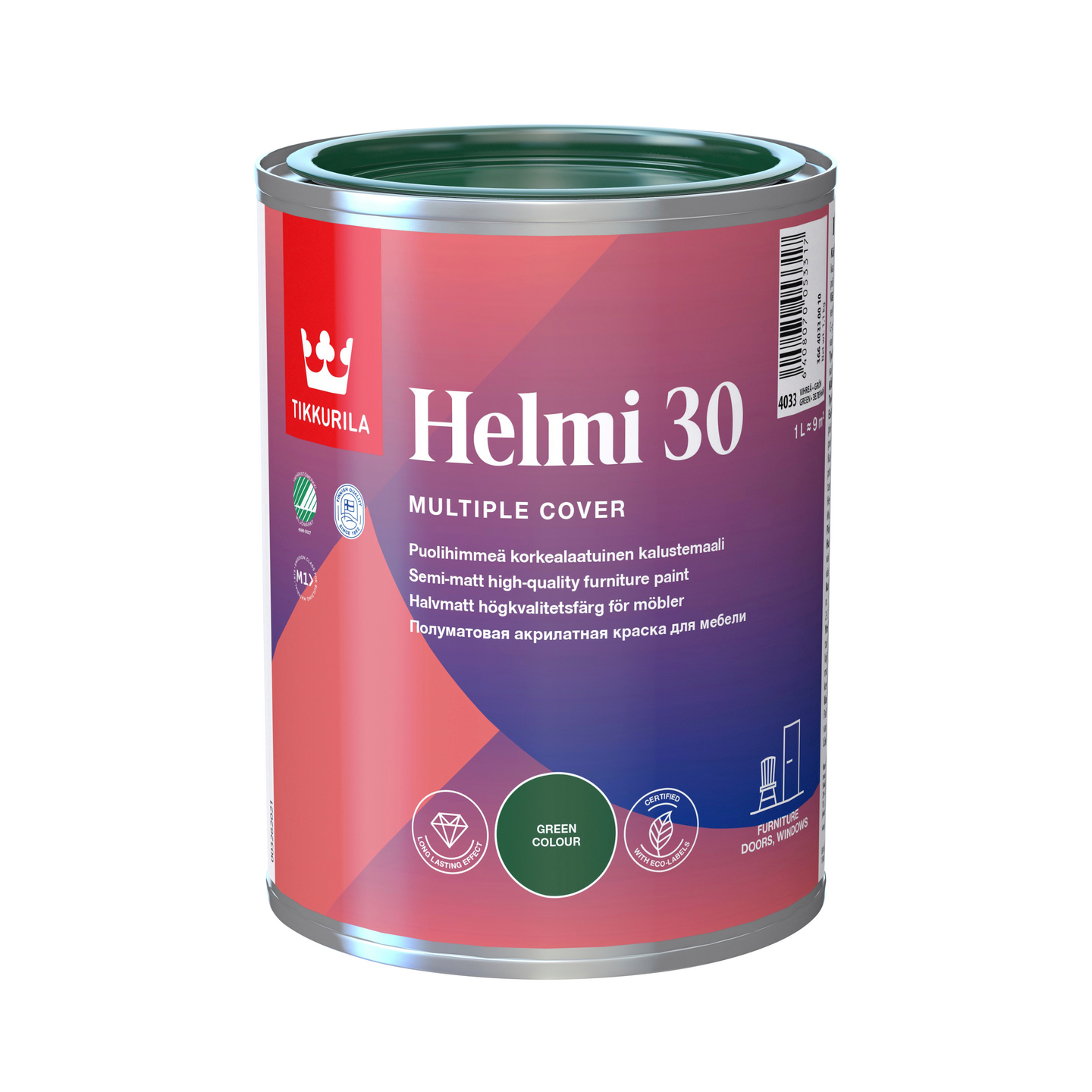 Helmi 30 Kalustemaali puolihimmeä