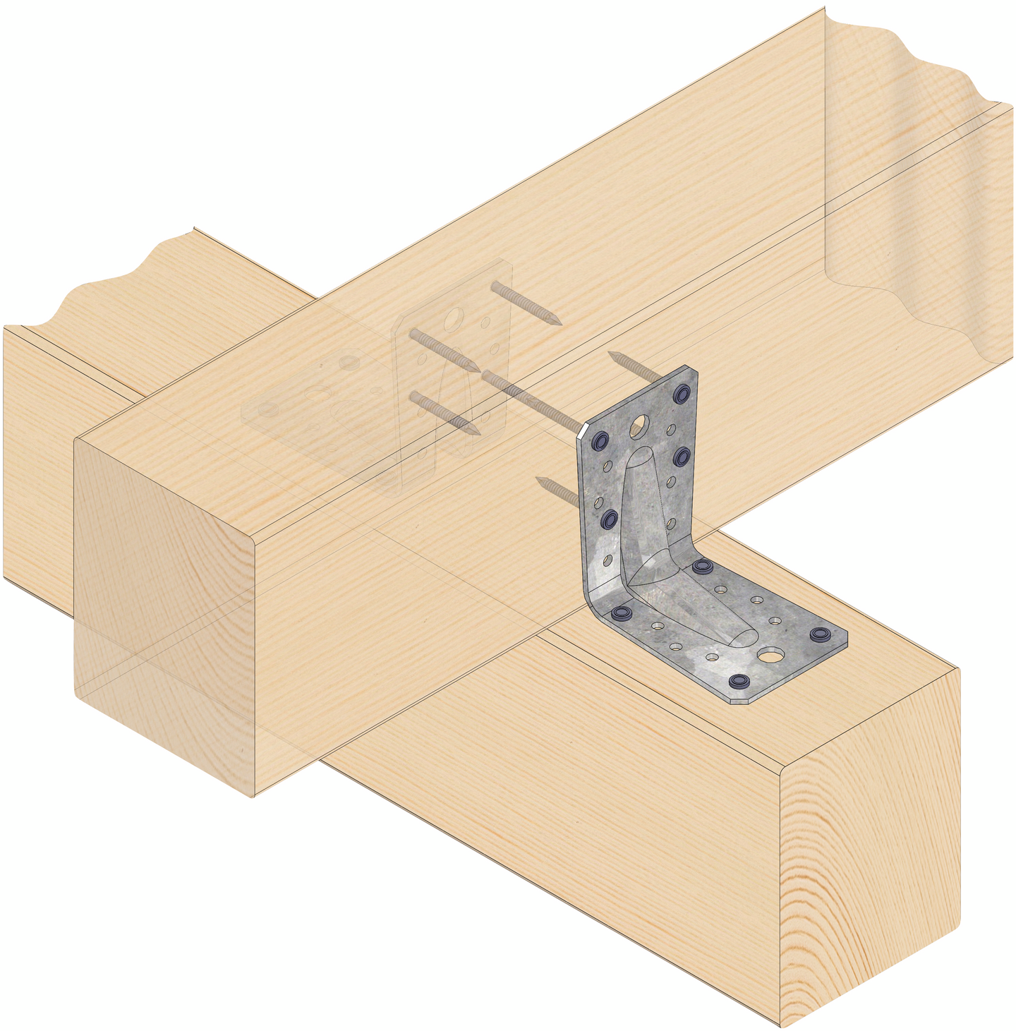 Kulmalevy Paslode 90x90x2,0x65mm vahvistettu V2 A4 210809