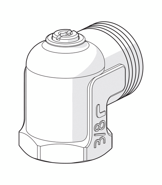 Sulkuyhdistäjä Oras Kulma 3/8 435110