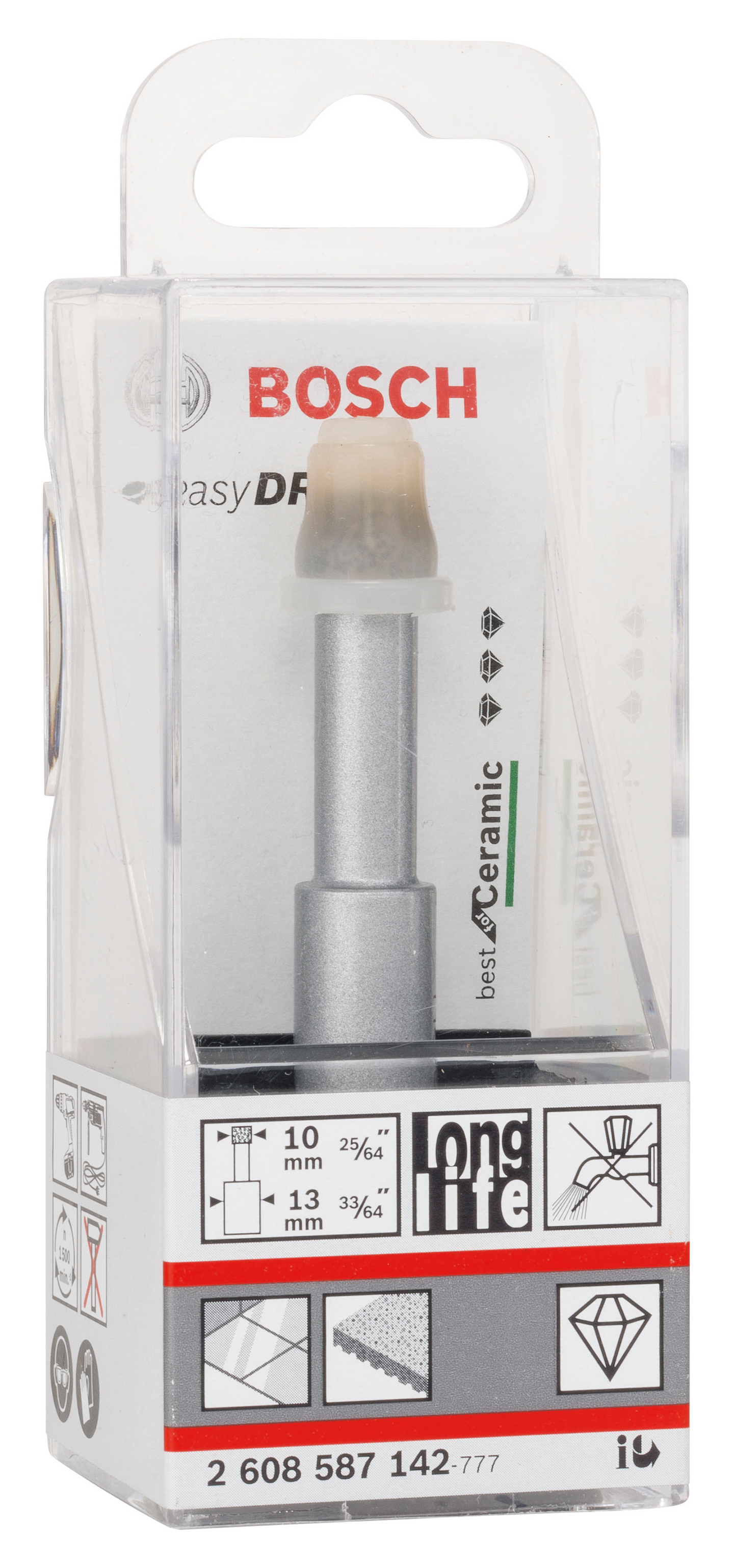 Timanttiporanterä Bosch 10mm Easy Dry