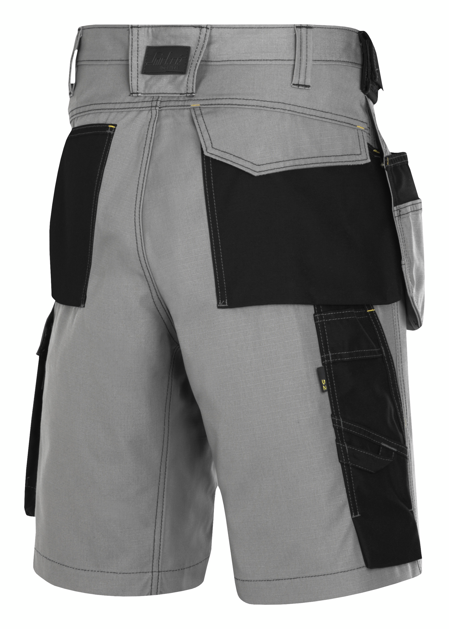 3/4-housut Snickers 3023-1804 harmaa-musta