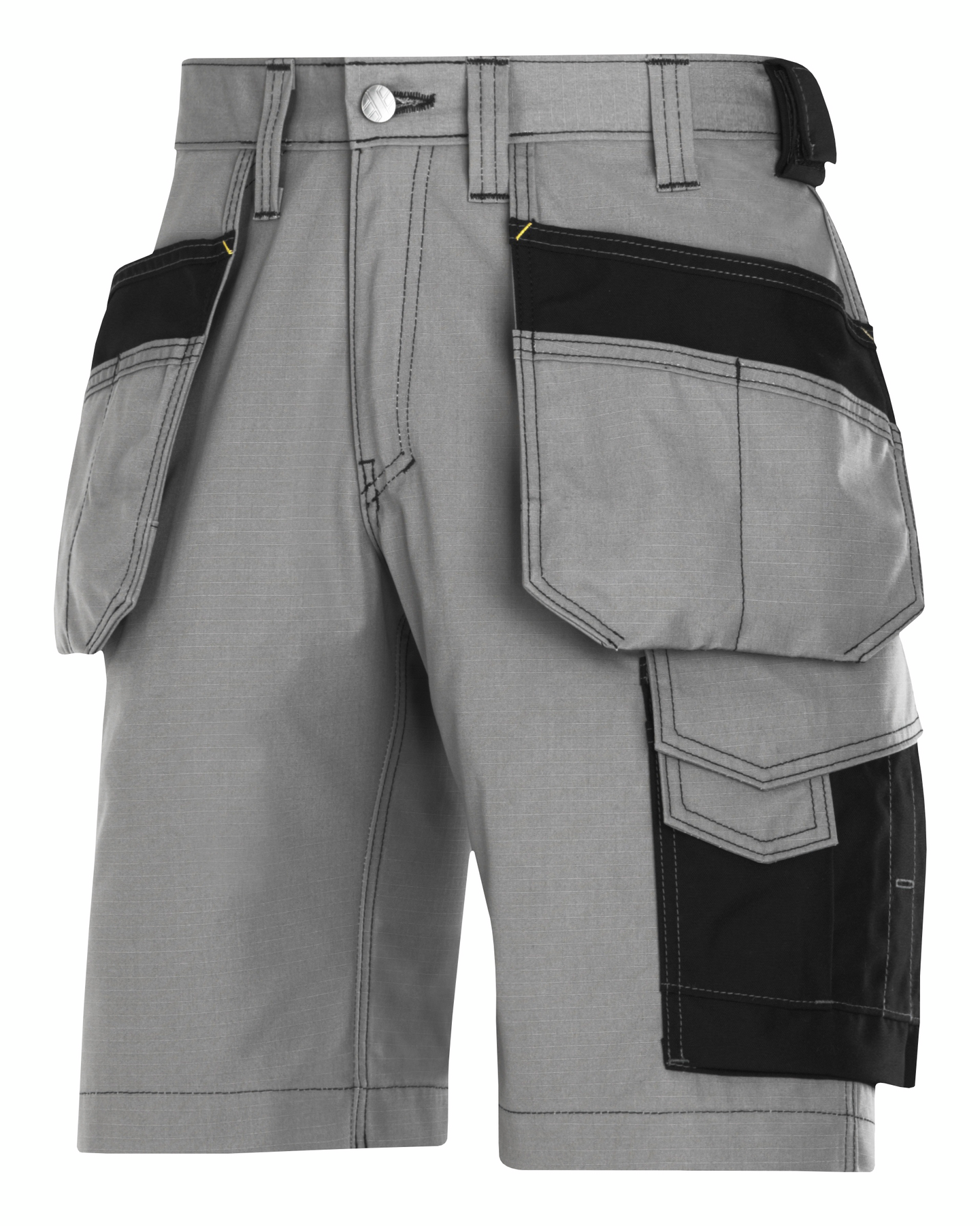 3/4-housut Snickers 3023-1804 harmaa-musta