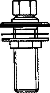 Läpivientiliitin Oras 10mm 203140
