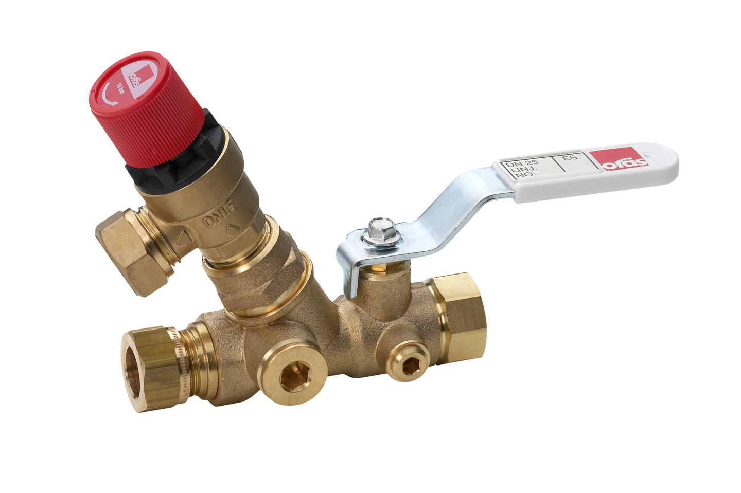 Syöttöventtiili Oras DN32/Cu35 414035