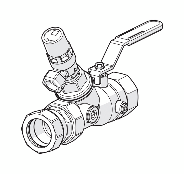 Syöttöventtiili Oras DN32/Cu35 414035