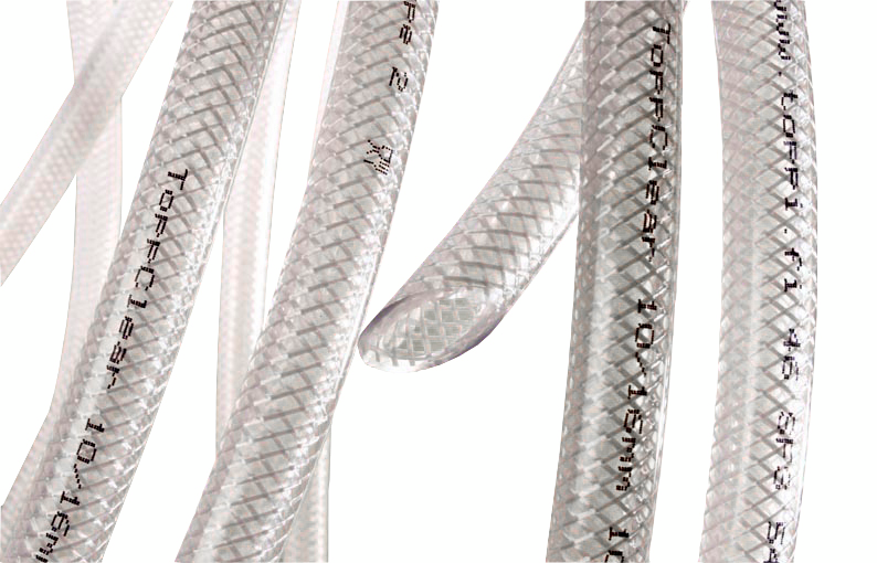 Muoviletku ToppClear 19/25m 10bar kirkas kudosvahvistettu