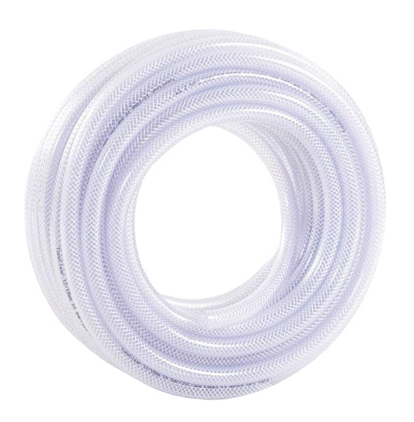 Muoviletku ToppClear 12/25m 10bar kirkas kudosvahvistettu