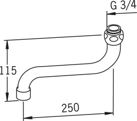 Juoksuputki Oras S 250 211425