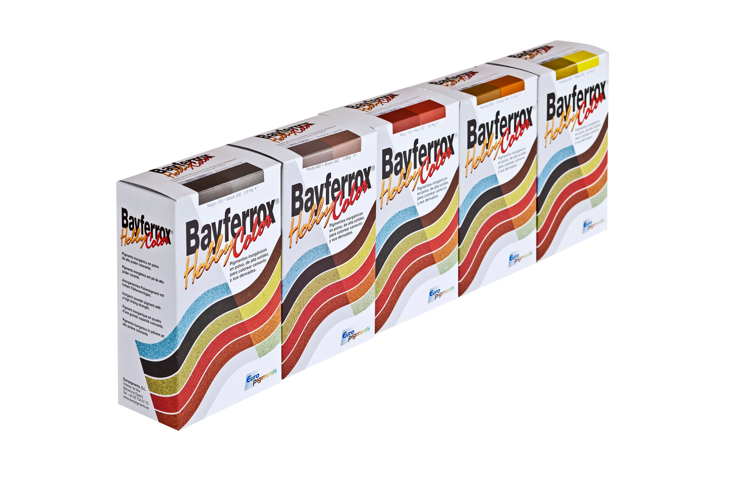 Bayferrox HobbyColor punainen 0,8kg