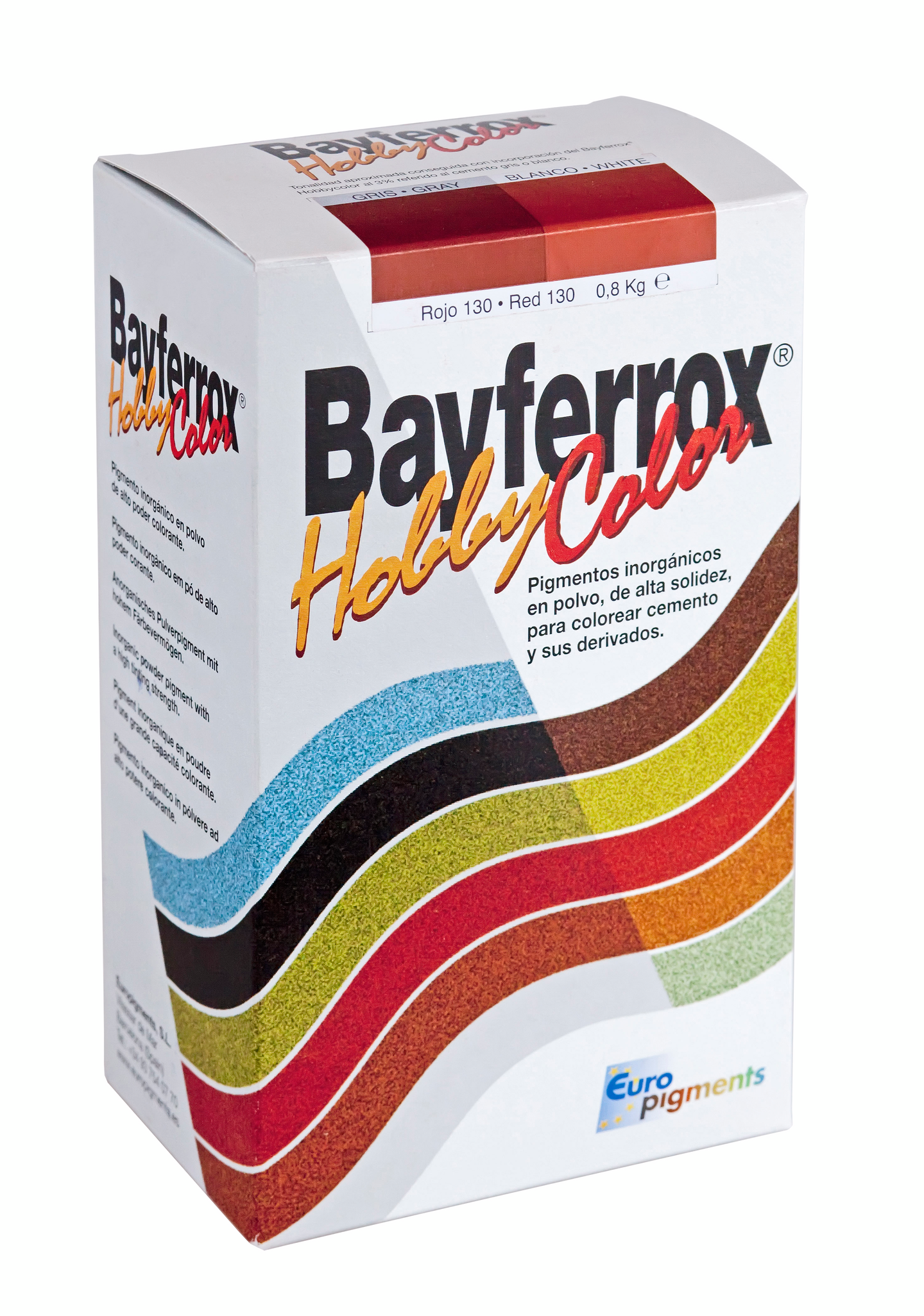 Bayferrox HobbyColor punainen 0,8kg