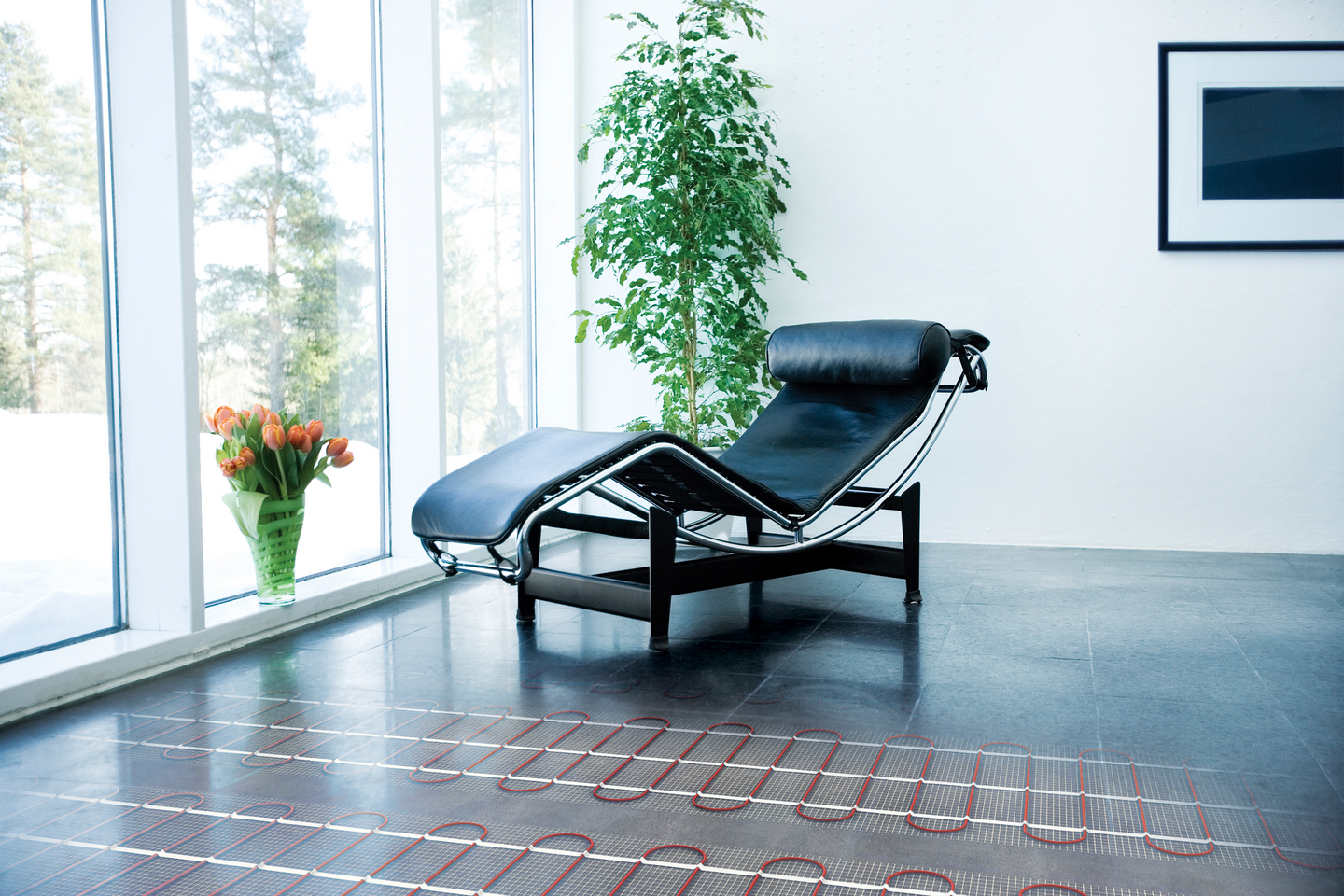 Lattialämmitysmatto Ensto 16m 8m² 800W EFHTM100.8+t sisältää termostaatin