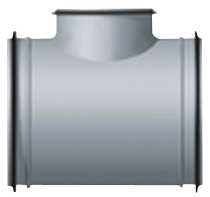 T-kappale FläktGroup 200/160 mm (BDET-1)