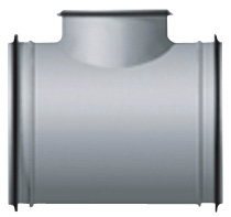 T-kappale FläktGroup 200/100 mm (BDET-1)