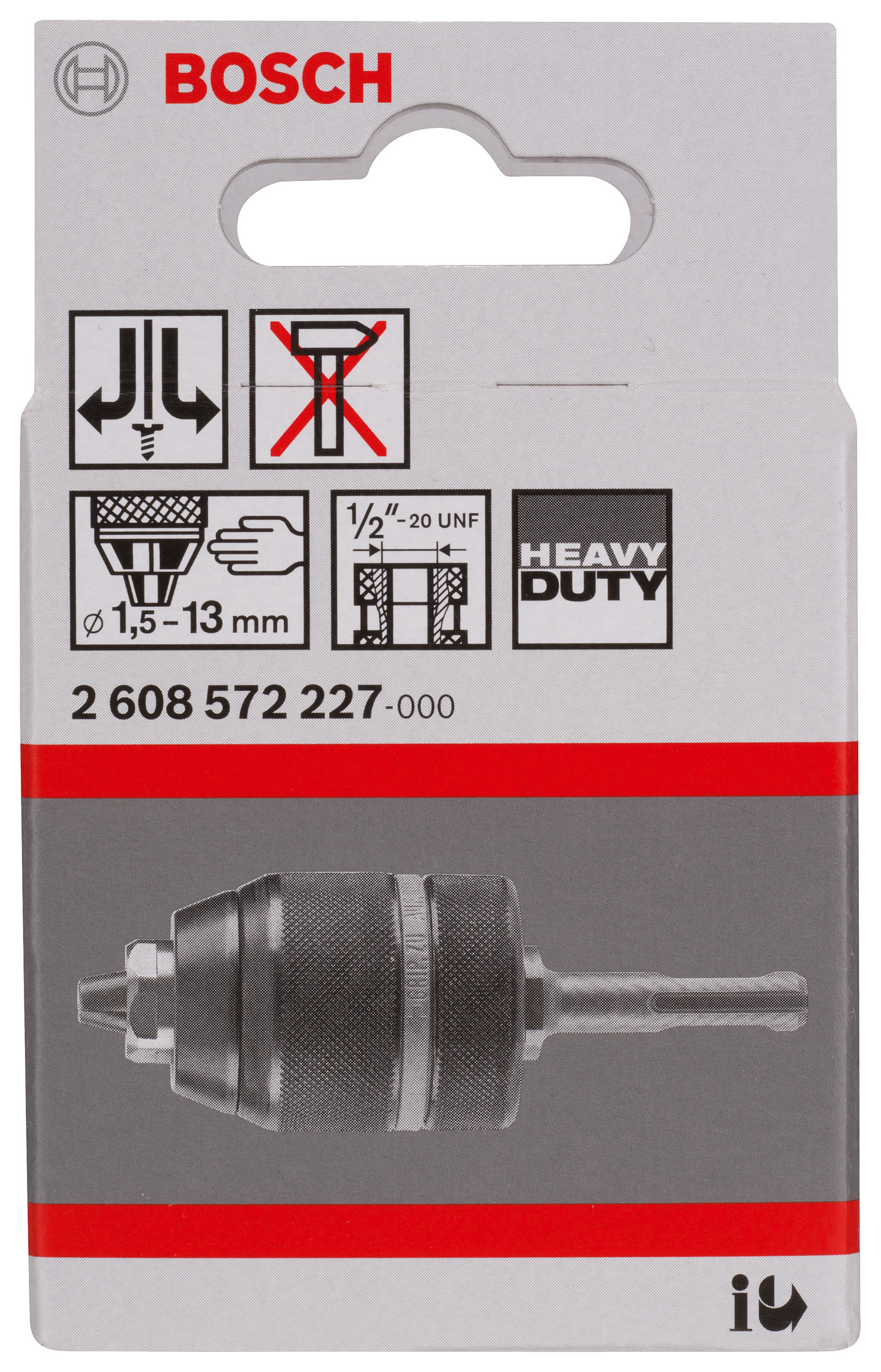 SNABBCHUCK BOSCH SDS+ 1,5-13MM