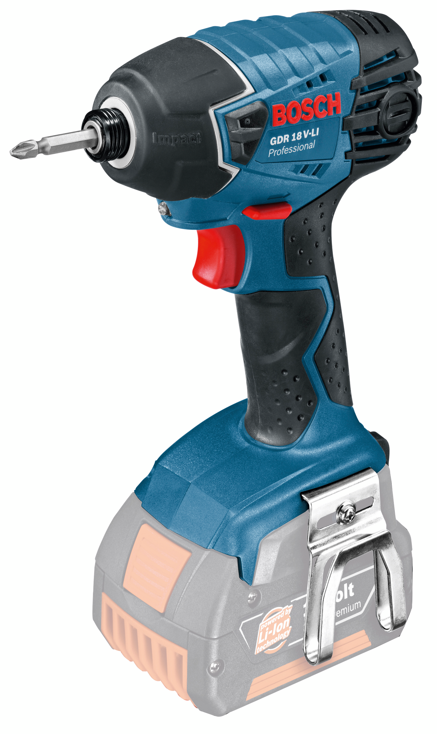 Akkuiskuruuvinväännin Bosch GDR 18V-LI Solo runko