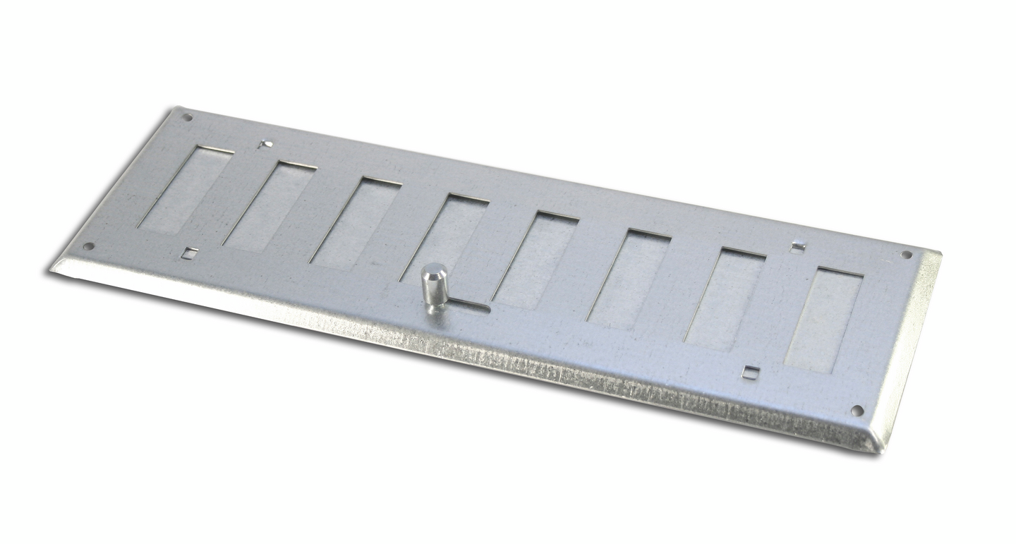 Virtaussäleikkö FläktGroup HSO 500x100 IP valkoinen