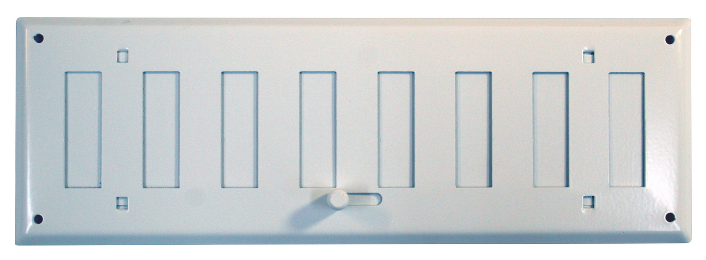 Virtaussäleikkö FläktGroup HSO 500x100 IP valkoinen