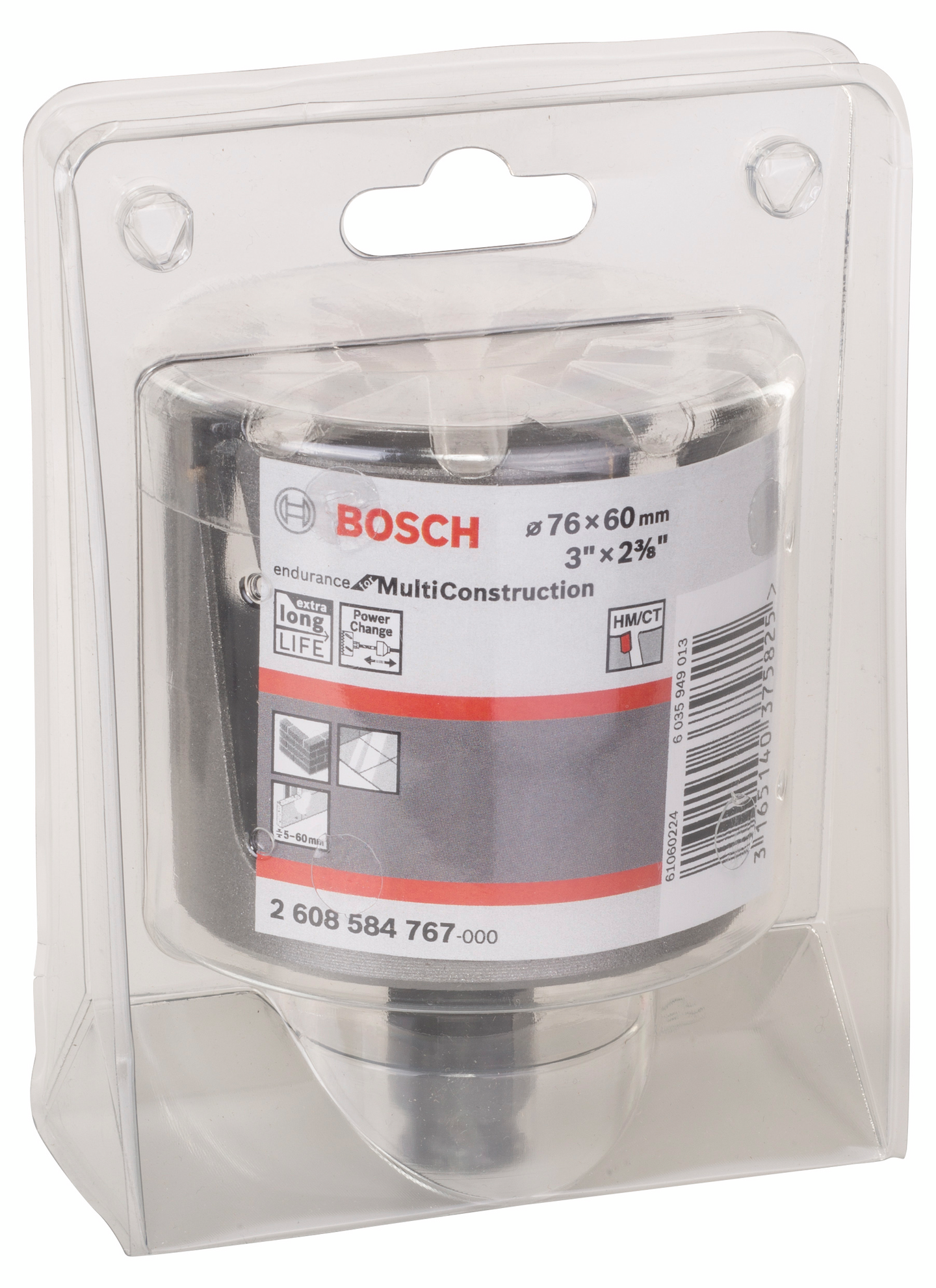 Reikäsaha Bosch Multi Construction 76mm Click