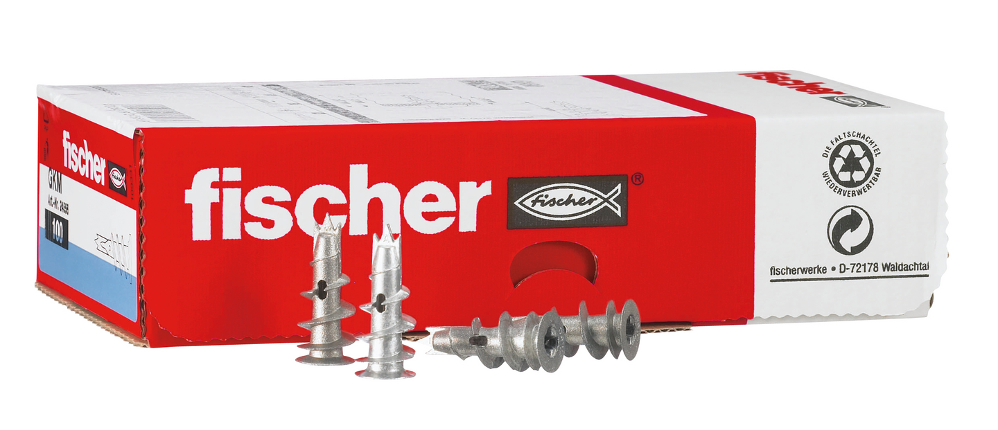 Kipsilevytulppa Fischer GKM 22mm FIS24556 100kpl