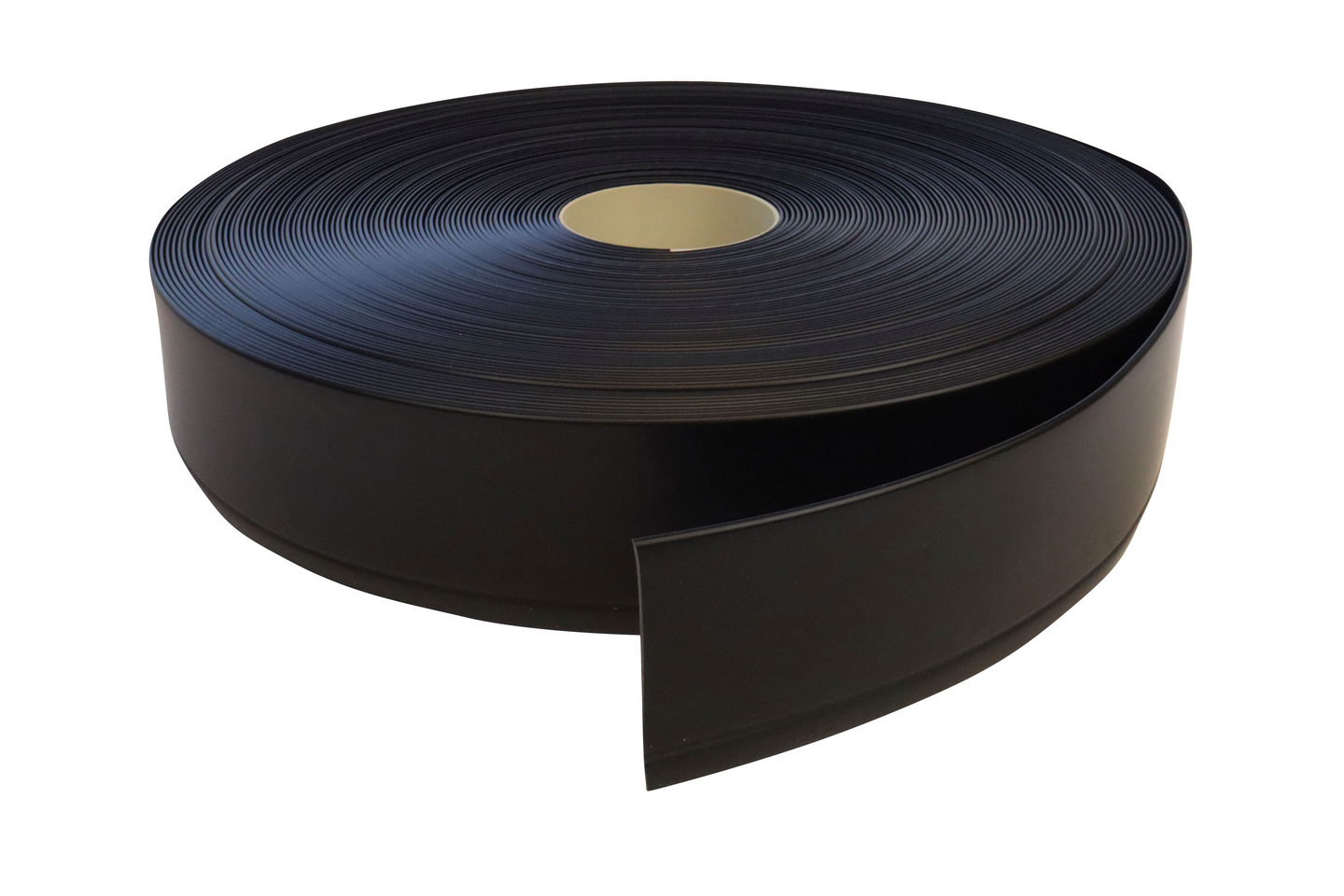 Jalkalista 70mm 50m muovia musta JL 70-470