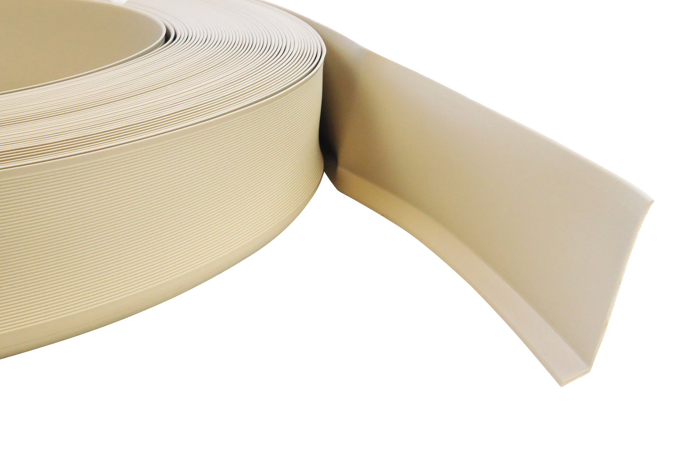 Jalkalista 60mm 50m muovia beige JL 60-420