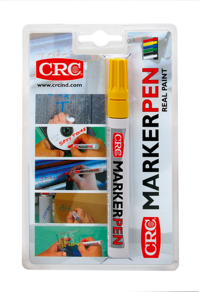 Merkkauskynä CRC keltainen