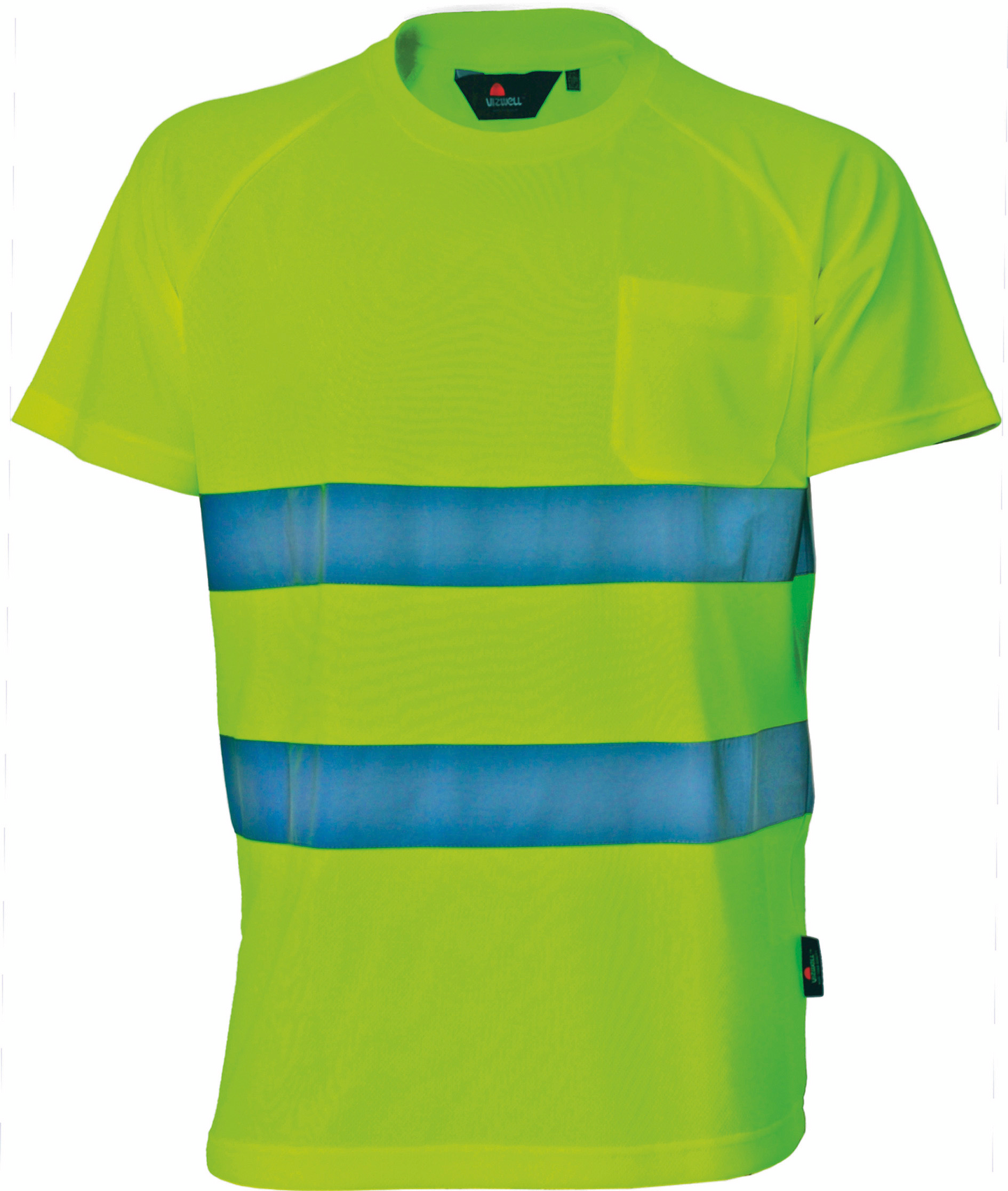 T-paita Hi-Vis keltainen luokka 2