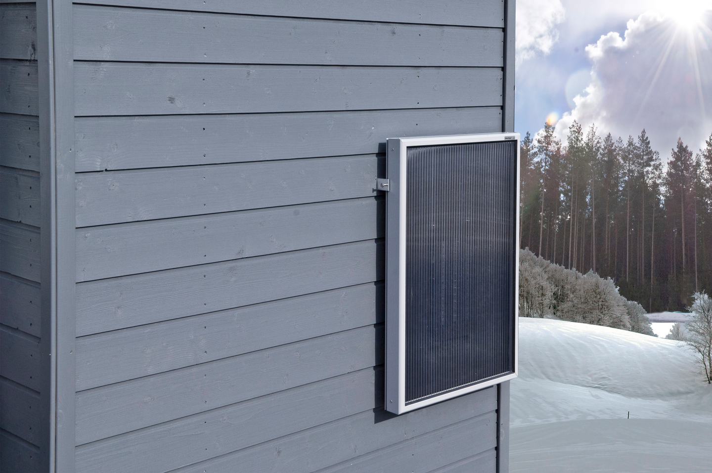 Aurinkopuhallin SolarVenti SV3 aks alu
