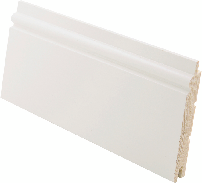 Sisustuspaneeli 15x95x2980 helmi päätypontattu mänty valkoinen