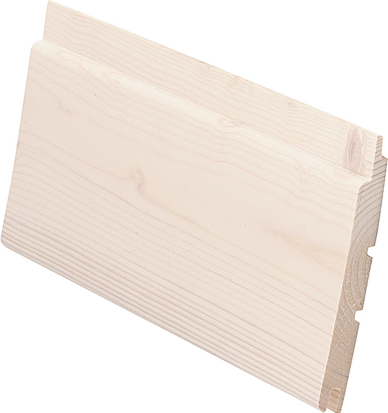 Sisustuspaneeli 14x120x3870 STP TK kuusi valkolakattu päätypontattu