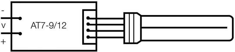 LUMILUX OSRAM MINIATYR L8W/840