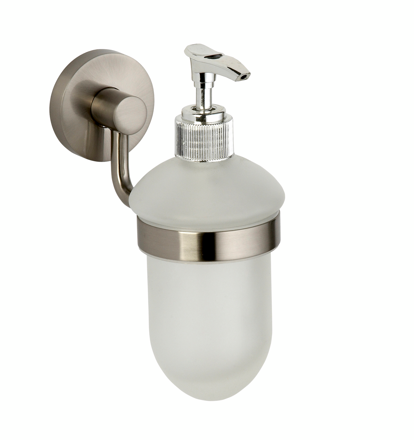 Saippua-annostelija Cello Spa nikkeli harjattu kromi CM006