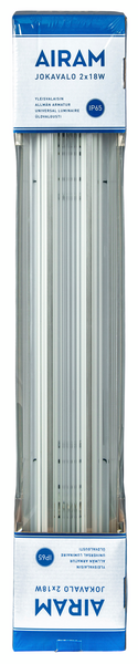 Teollisuusvalaisin Airam Jokavalo 2x18W IP65