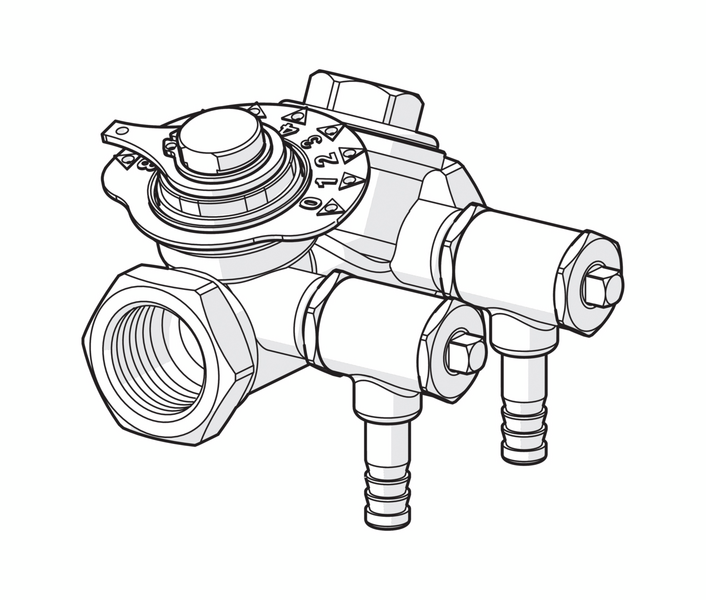 Kuristusventtiili Oras dn20 415020