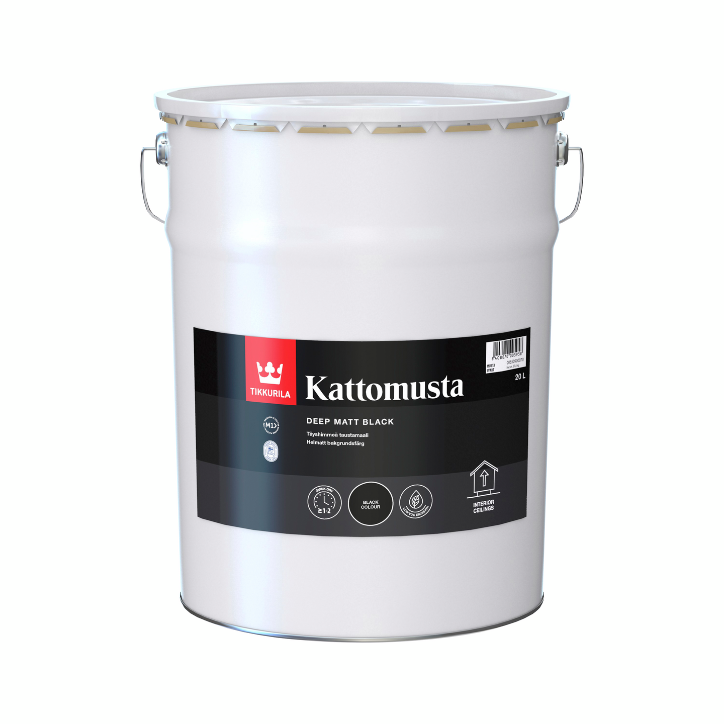 Kattomusta Kattomaali