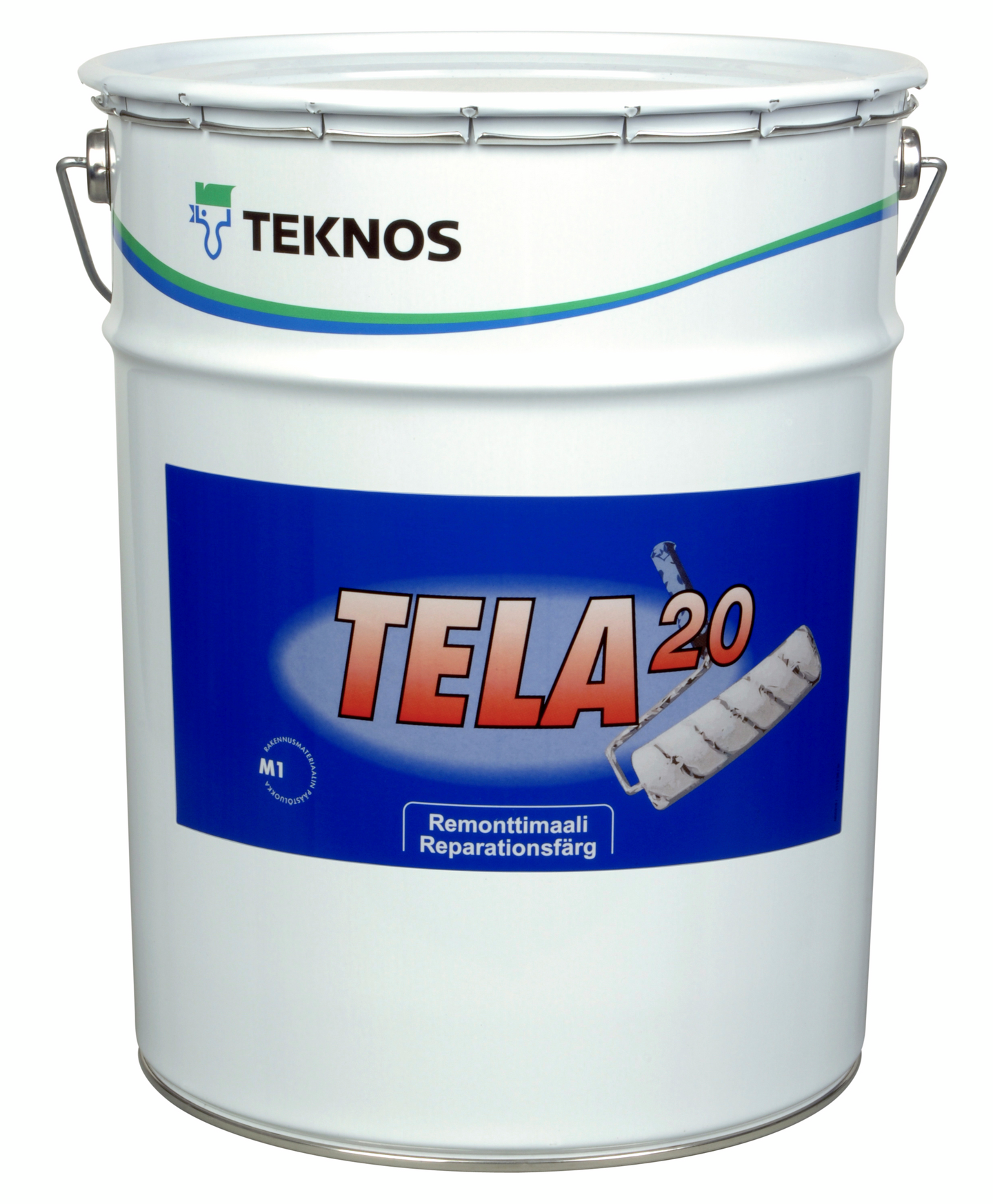 Tela 20 Remonttimaali 18l TC-8168 maalarinvalkoinen