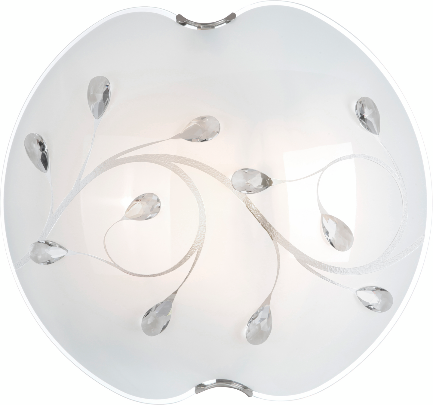 Kattovalaisin Globo Burgundy 400mm E27 max.40W valkoinen