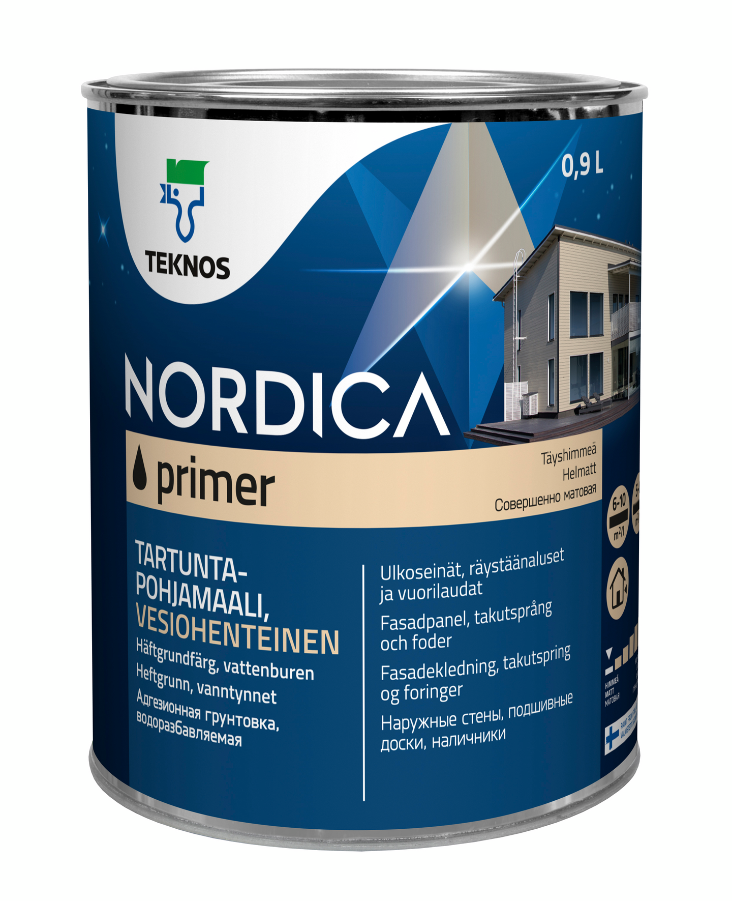 Nordica Primer Pohjamaali 0,9l PM1 valkoinen - K-Rauta