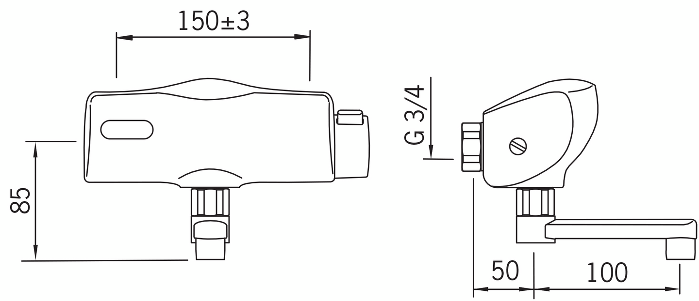 Pesuallashana Oras Electra 6172 6V seinämalli