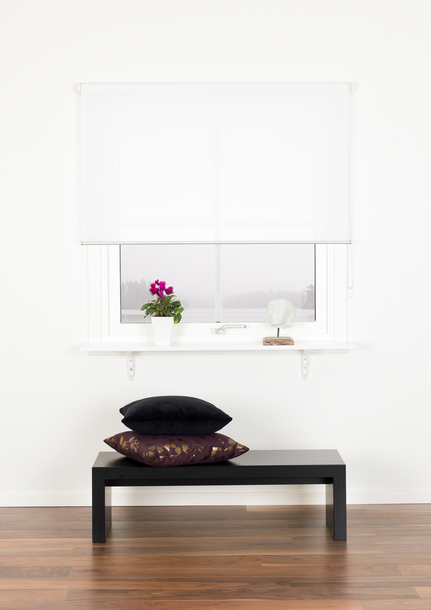 Parvekerullakaihdin Kirsch 80x185cm valkoinen