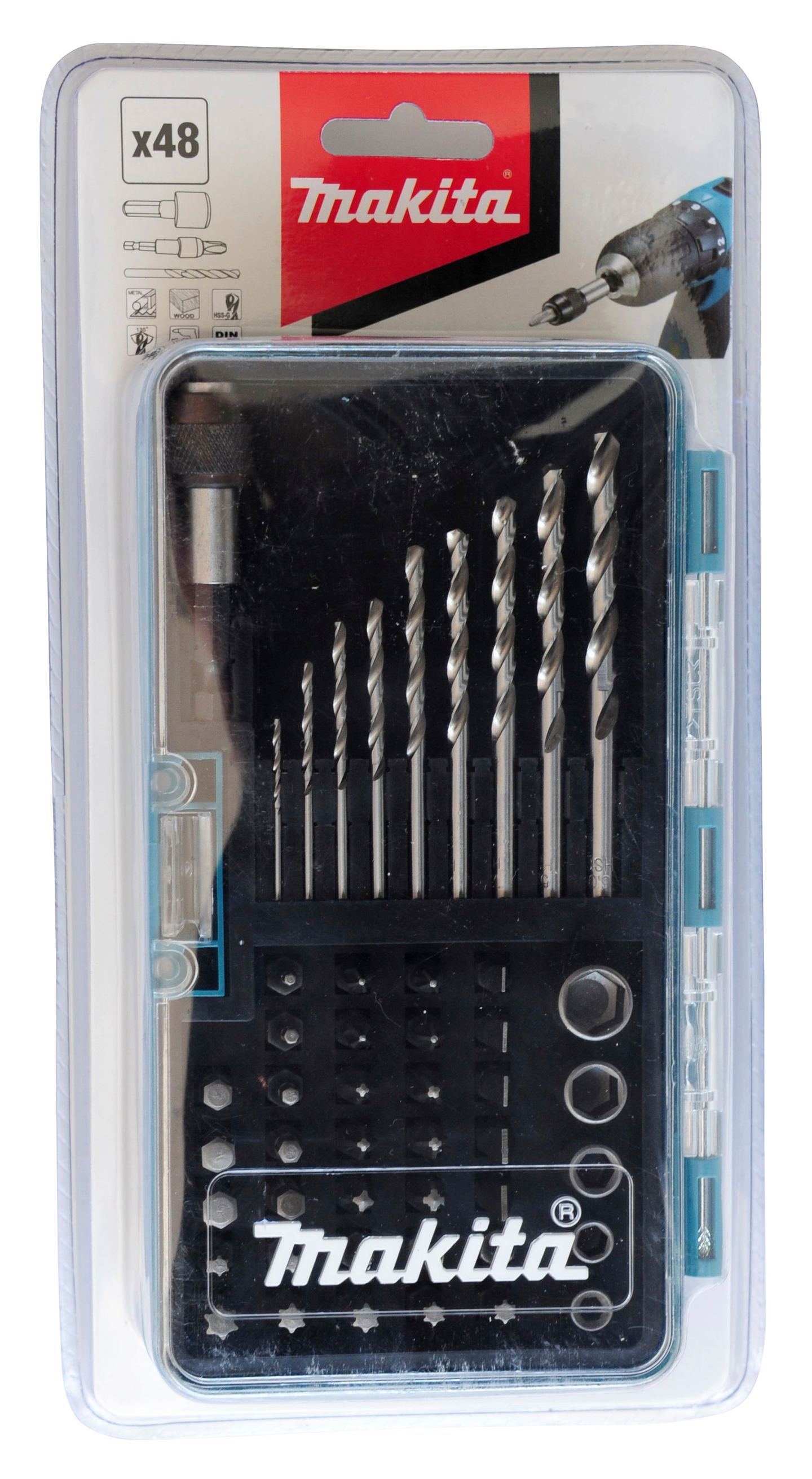 Tarvikesarja Makita 48 osaa B-28628