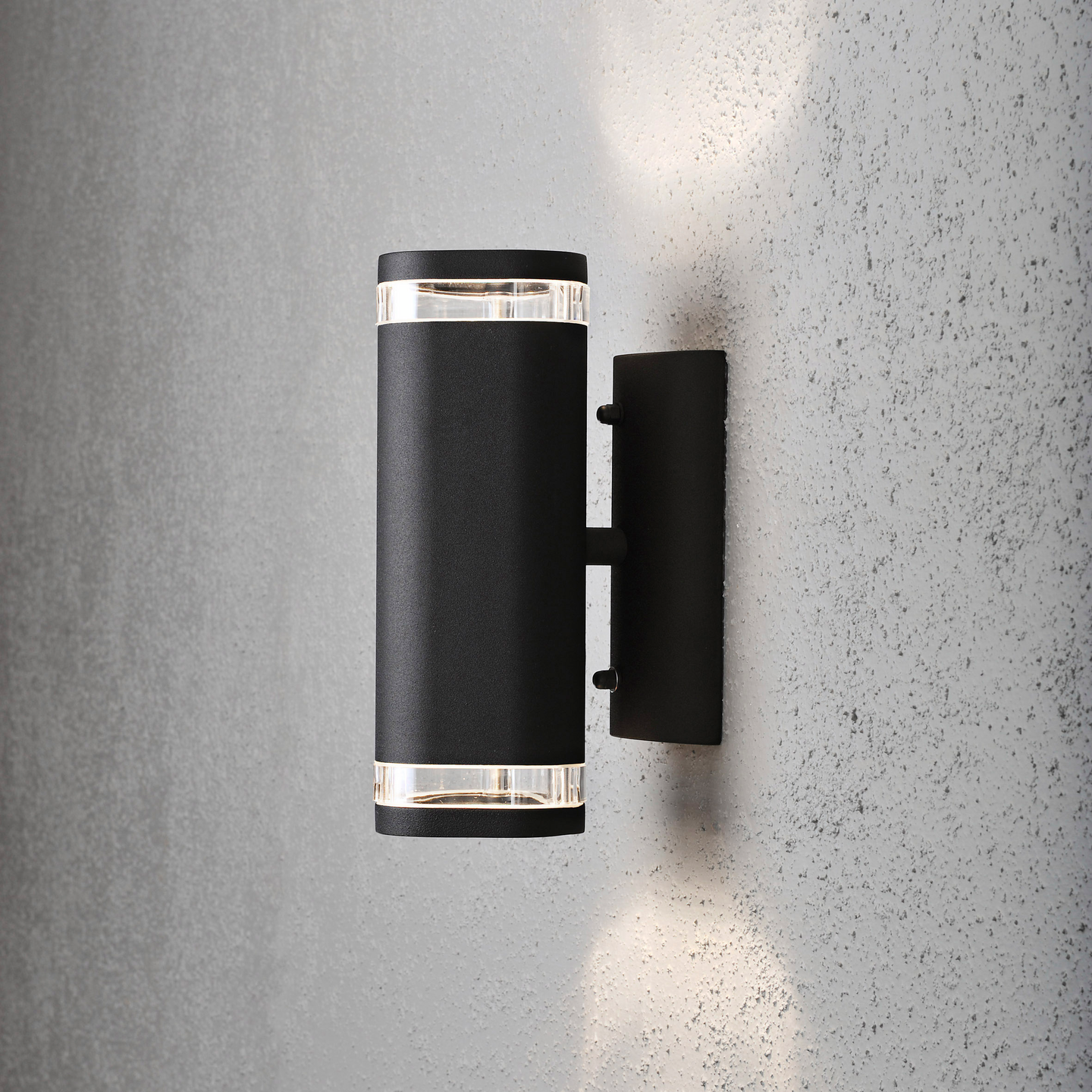 Ulkoseinävalaisin Konstsmide Modena musta GU10 IP44