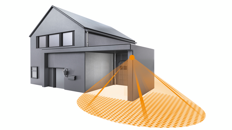 Liiketunnistin STEINEL IS240 musta