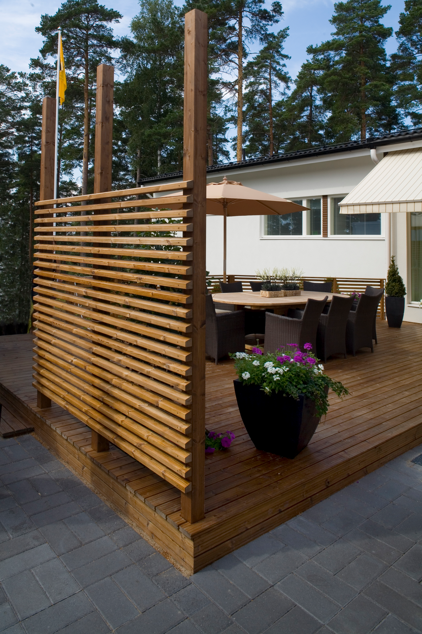 Suunnikasrima Luna 26x68 lämpökäsitelty mänty TD