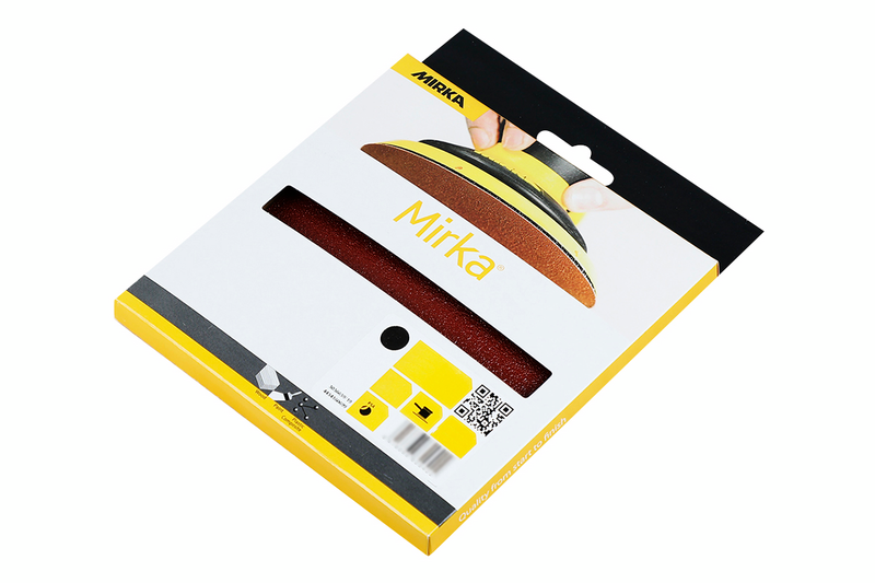 Hiomapyörö Mirka punainen 150mm lajitelma liima 6kpl