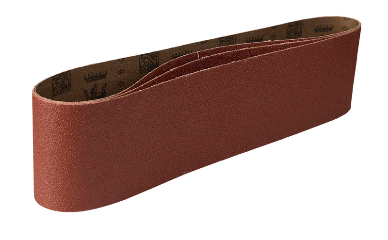 Hiomanauha Mirka punainen 100x915mm lajitelma 6kpl