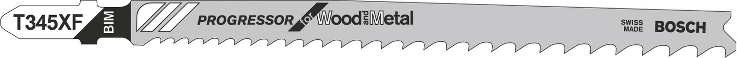 Pistosahanterä Bosch T 345 XF Progressor 3kpl