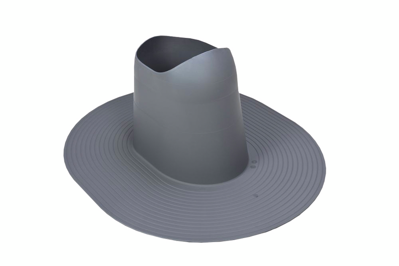 Kattoläpivienti VILPE Huopa korkea harmaa