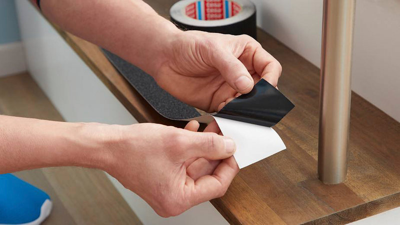 Liukuestoteippi Tesa Anti-slip 25mmx5m läpinäkyvä